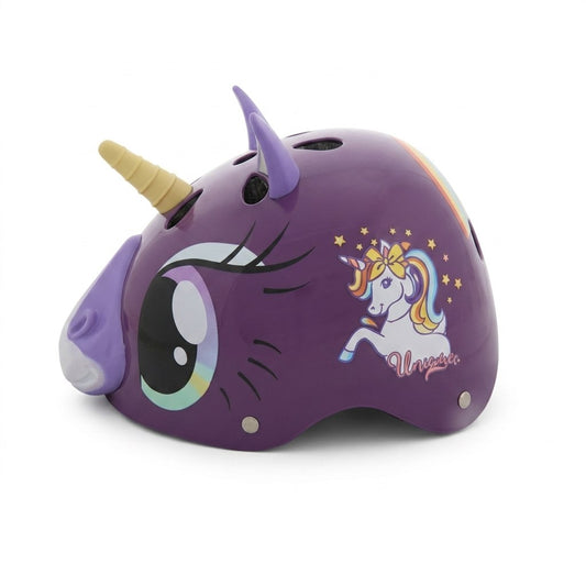 קסדה לילדים Magic Unicorn סגול מבריק SMALL 81349