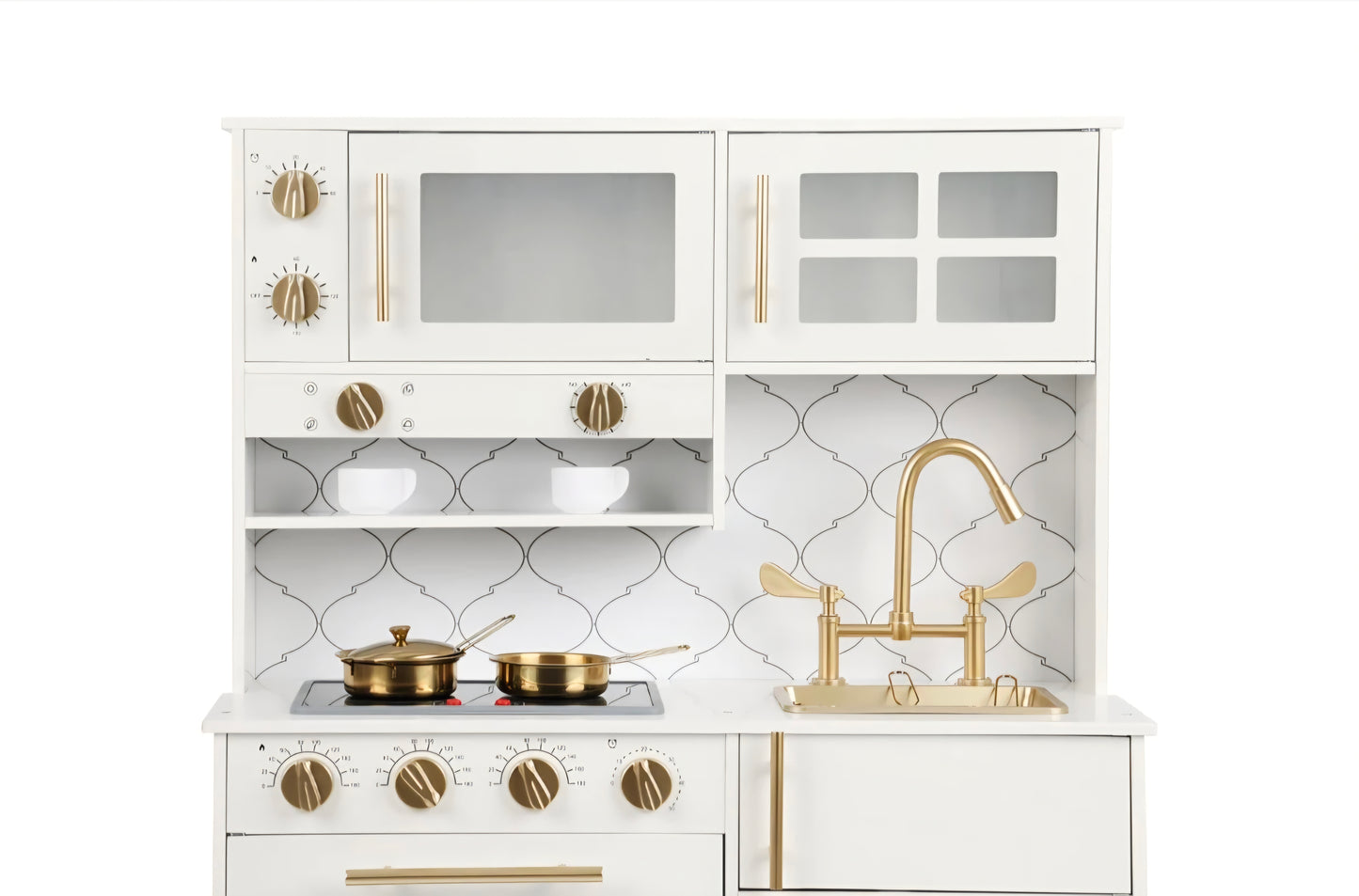 מטבח ירושלים - מטבח עץ יוקרתי עם מערכת אורות וצלילים מובנית