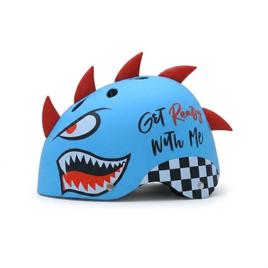 קסדה לילדים SHARK כריש כחול מבריק SMALL 83718
