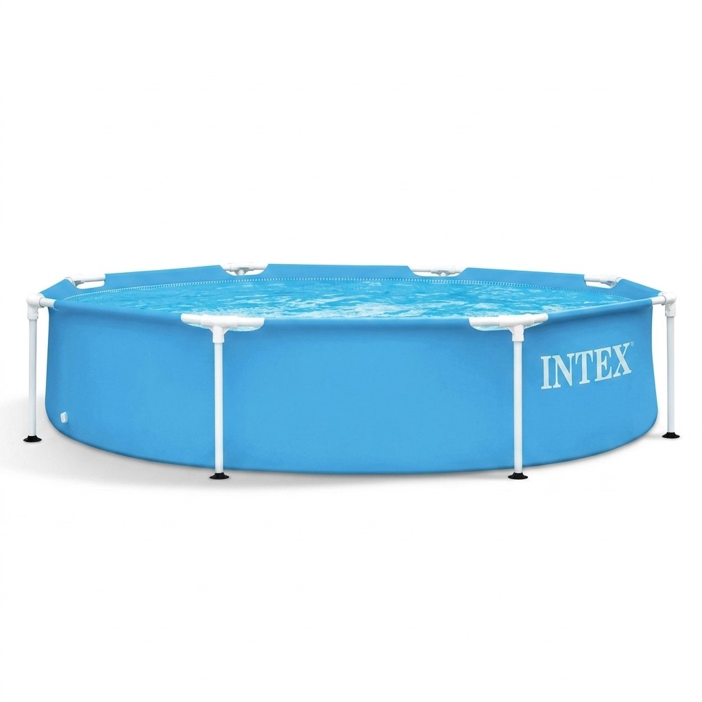 בריכת עמודים עגולה Metal Frame 244X51 28205 מבית INTEX