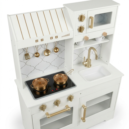 מטבח אלקטרוני מעץ לילדים טוקיו