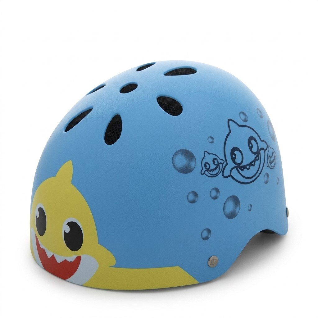 קסדה לילדים Cool Shark תכלת מט SMALL 83329